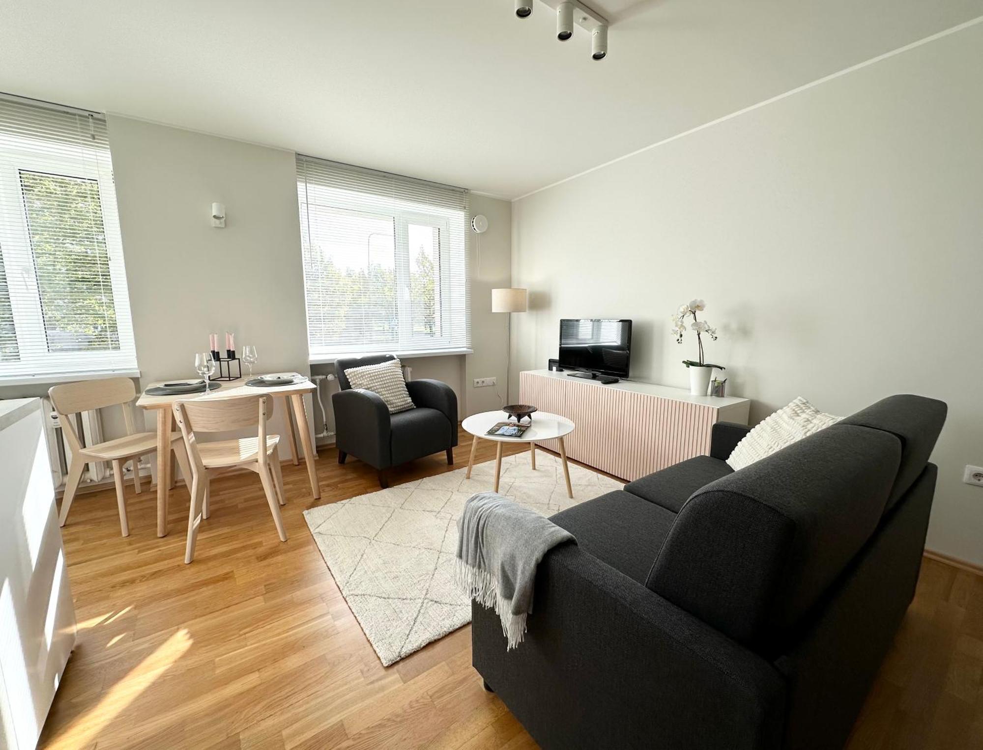 Lovely Beachfront Apartment In Paernu Kültér fotó